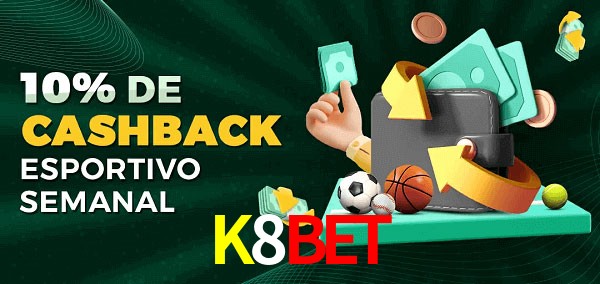 10% de bônus de cashback na K8Bet